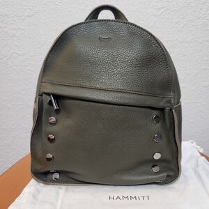 Hammitt | Bags | Hammitt Bob Navy Pebbled Leather Silver  display picture 2